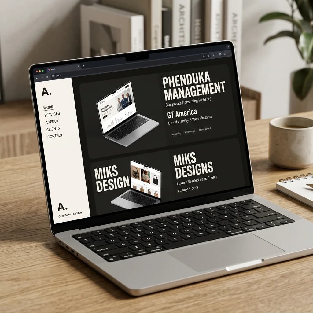 Emaginite Portfolio Work Page