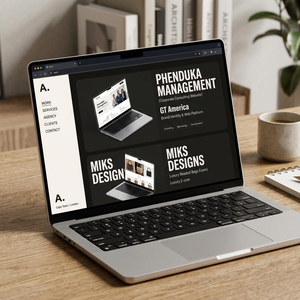 Emaginite Portfolio Work Page
